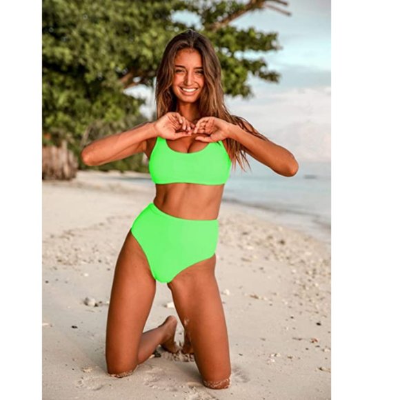 Cute Crop Top Athletic Two Piece - Picture 4 of 7